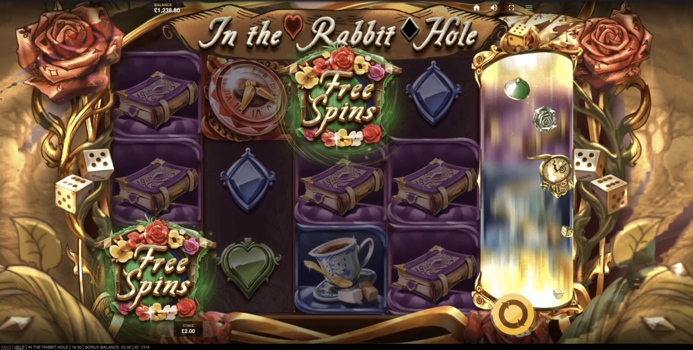 In the Rabbit Hole - Evo Casino