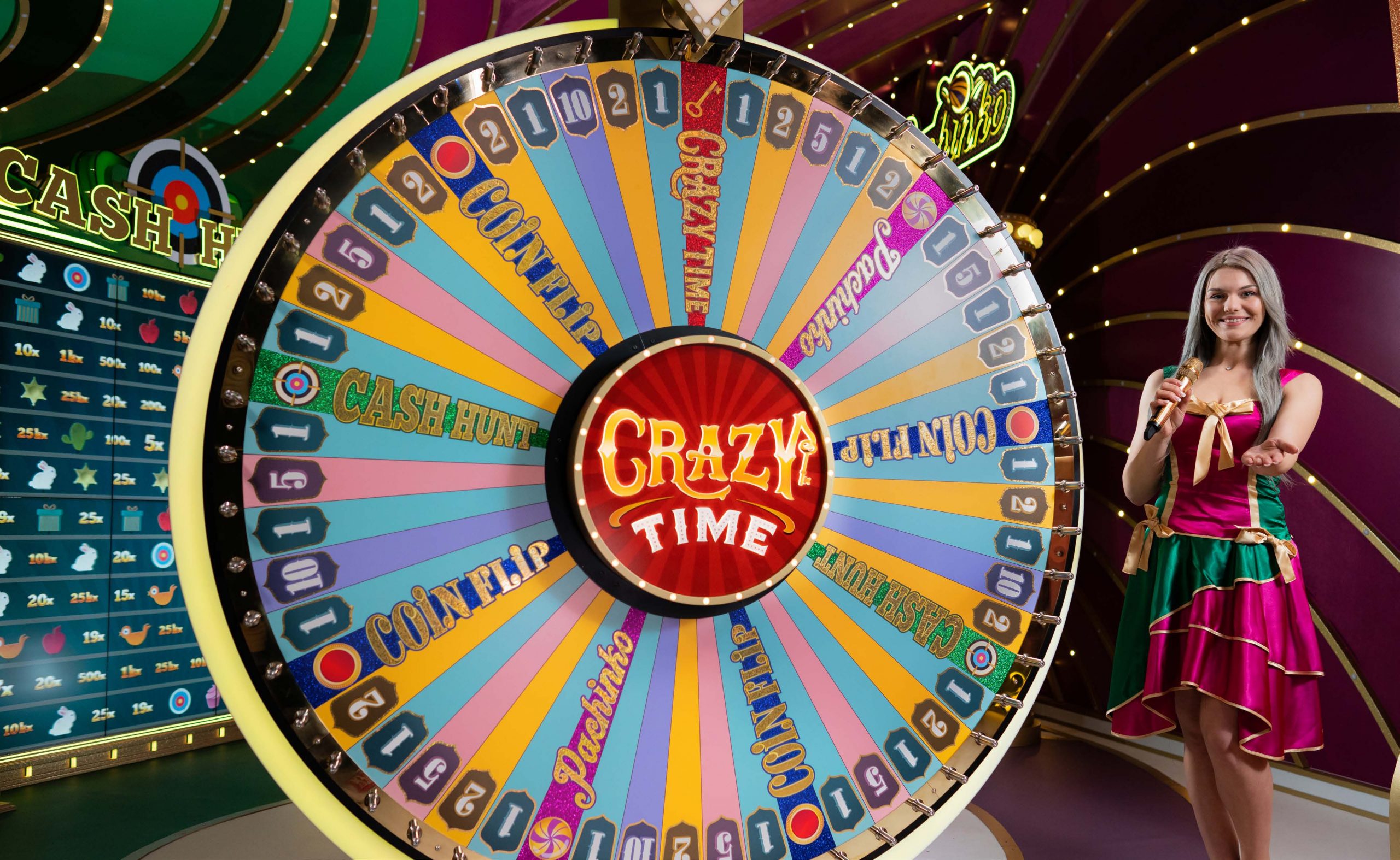 Crazy Time 🎖️ Juego de casino en vivo de Evolution Gaming
